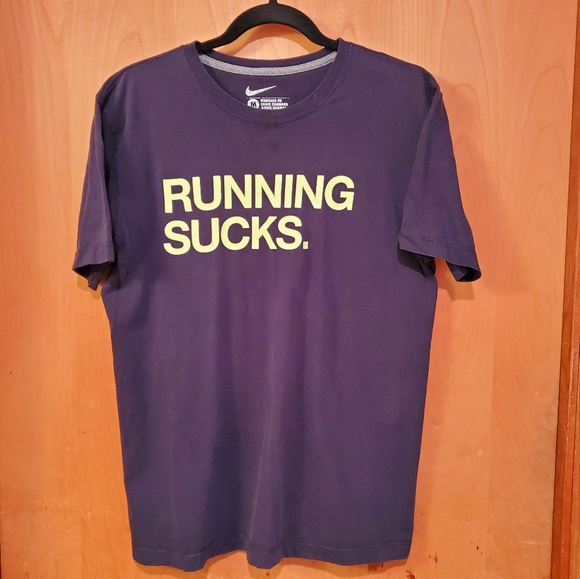 nike running sucks shirt